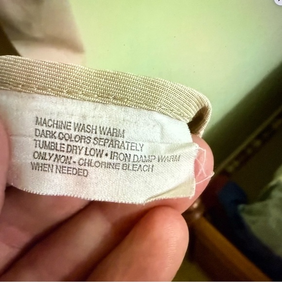 Pierre Balmain Beige  dress Shirt luxury size neck 18 arm 34/35 mens vintage - Picture 7 of 8